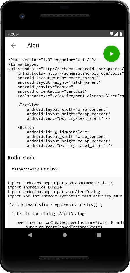 Alert Dialog sous Android avec kotlin