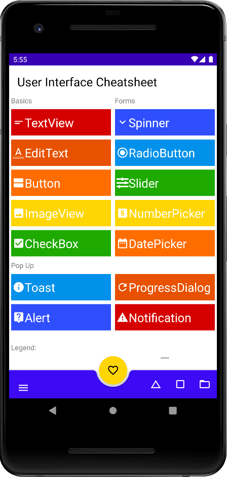 Native User Interface in Android kotlin